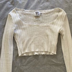 Princess Polly Long Sleeve Crop Top